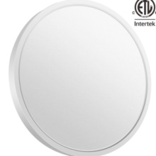 Lit Up Lighting LIT5212BK-30K-WE - Hillsview 1 Slim LED Flush Mount Black Finish