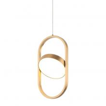 Matteo Lighting C32301AG - Kennedy Aged Gold Brass Pendant
