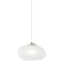 Matteo Lighting C60211AG - Melo Aged Gold Brass Pendant