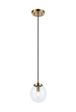 Matteo Lighting C63001AGCL - The Bougie Aged Gold Brass Chandelier