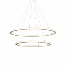 Matteo Lighting C66156BG - Victoria Brushed Gold Pendant