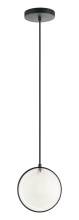 Matteo Lighting C71501MB - Chatoyant Matte Black Pendant