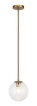 Matteo Lighting C81711AGCL - Novo Aged Gold Brass Chandelier