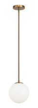 Matteo Lighting C81711AGOP - Novo Aged Gold Brass Chandelier