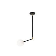 Matteo Lighting C83001AGOP - Novu Aged Gold Brass Pendant