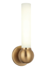 Matteo Lighting S00601AG - Pierce Aged Gold Brass Wall Sconce