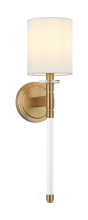 Matteo Lighting S00801AG - Fairburn Aged Gold Brass Wall Sconce