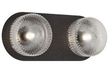 Matteo Lighting S01302MBCL - Knobbel Matte Black Wall Sconce