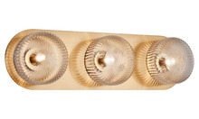 Matteo Lighting S01303AGCL - Knobbel Aged Gold Brass Wall Sconce