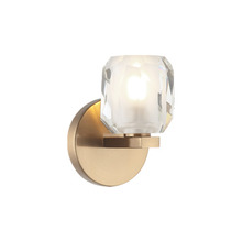 Matteo Lighting S04101AG - Carleton Aged Gold Brass Vanity