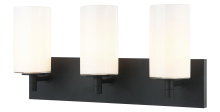 Matteo Lighting S04903MBOP - Candela Matte Black Wall Sconce