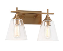 Matteo Lighting S09802AG - Hollis Aged Gold Brass Wall Sconce