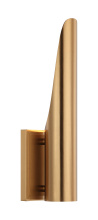 Matteo Lighting W32401AG - Stylus Aged Gold Brass Wall Sconce