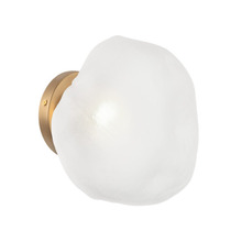 Matteo Lighting W60201AG - Melo Aged Gold Brass Wall Sconce