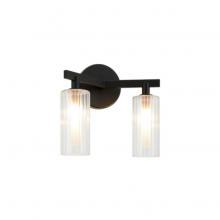 Matteo Lighting W60802BK - Kristof Black Wall Sconce