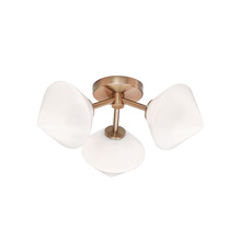 Matteo Lighting X81743AGOP - Novo Aged Gold Brass Ceiling Mount