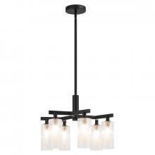 Matteo Lighting C60806BK - Kristof Black Chandelier