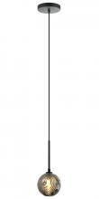 Matteo Lighting C61601MBSM - Jemyca Matte Black Pendant