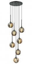 Matteo Lighting C61607MBSM - Jemyca Matte Black Pendants