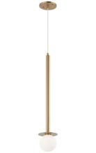 Matteo Lighting C63101AG - Reigndrop Aged Gold Brass Pendant