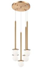 Matteo Lighting C63105AG - Reigndrop Aged Gold Brass Pendant