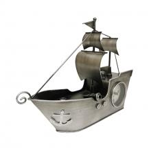 Ciana Designs TC3008 - Ciana Designs - Table Clock - Grey Sailboat