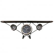 Ciana Designs WC1973 - Ciana Designs - Wall Clock - Black Airplane