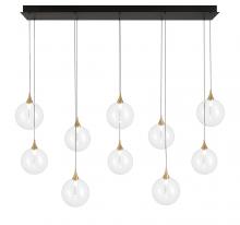 Eurofase 48932-011 - Iissa-Chandelier-10Lt-47In-GD-CL