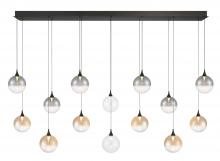 Eurofase 48939-045 - Iissa-Chandelier-14Lt-72In-BK-Mx