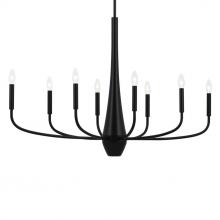 Kichler 52528BK - Oval Chandelier 8Lt