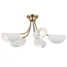 Kichler 52558CPZWH - Chandelier/Semi Flush 5Lt