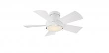 Modern Forms - Fans FH-W1802-38L-MW - Vox Flush Mount Ceiling Fan