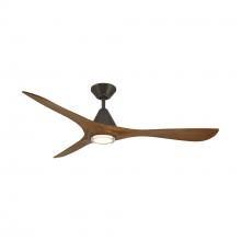 Modern Forms - Fans FR-D2504-60L-BZ/DK - Carve 60 Downrod Ceiling Fan
