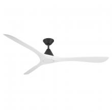 Modern Forms - Fans FR-D2504-72-MB/MW - Carve 72 Downrod Ceiling Fan