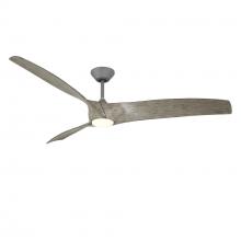 Modern Forms - Fans FR-W2006-72L-GH/WW - Zephyr Downrod ceiling fan