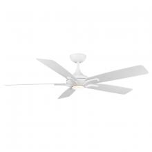 Modern Forms - Fans FR-W2008-60L-MW - Mykonos 5 Downrod ceiling fan