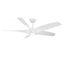 Modern Forms - Fans FR-W2401-62L-MW - Zephyr 5 Downrod ceiling fan