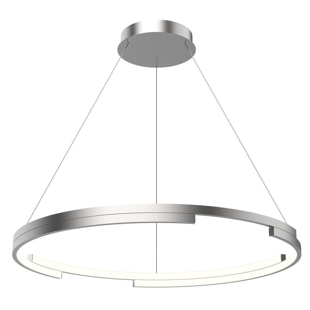 Anello Minor 32-in Brushed Nickel LED Pendant