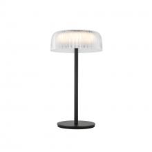 Kuzco Lighting Inc TL68211-BK - Brilla 11-in Rechargeable Batter Operated Cordless Black LED Table Lamp