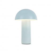 Kuzco Lighting Inc TL65210-SY - Setas 10-in Cordless Rechargeable Sky Blue LED Table Lamp