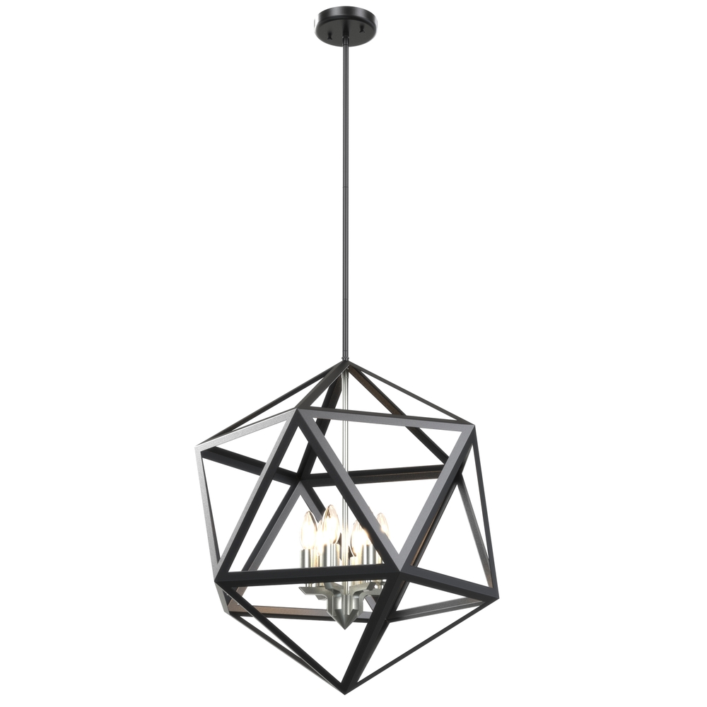 Polygon 6 Light Pendant