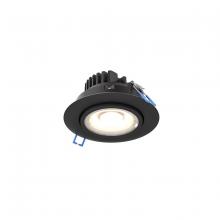 DALS GMB4-3K-BK - 4 Inch Round Recessed LED Gimbal Light