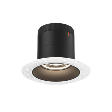 DALS RC04-CC-20-RGBK-TL - 4in Modular Downlight, 5CCT, 20 degree Beam Angle, Regressed, Black,Trimless