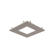 DALS REC-TRIM4SQ-SN - 4in Trim Square, Satin Nickel