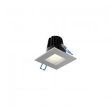 DALS RGR2SQ-3K-SN - 2 Inch Square Indoor/Outdoor Regressed Gimbal Down Light
