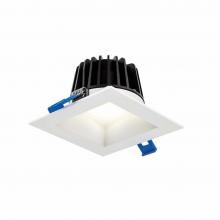 DALS RGR6SQ-3K-WH - 6 Inch Square Indoor/Outdoor Regressed Gimbal Down Light