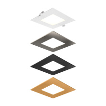 DALS SPN6SQ-CC-3T - Recessed square panel light with included trims